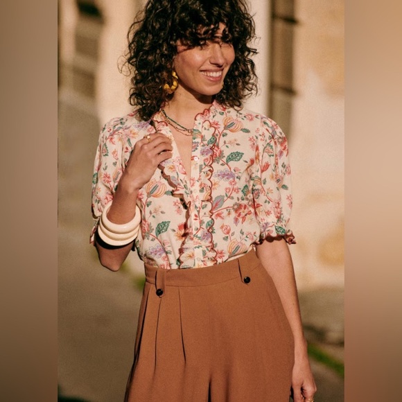 Sézane Maya Top size 2 / 34 - Picture 2 of 4